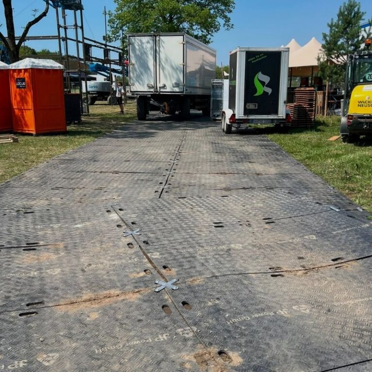 Midlertidige køre- og arbejdsarealer til open-air-event (2)
