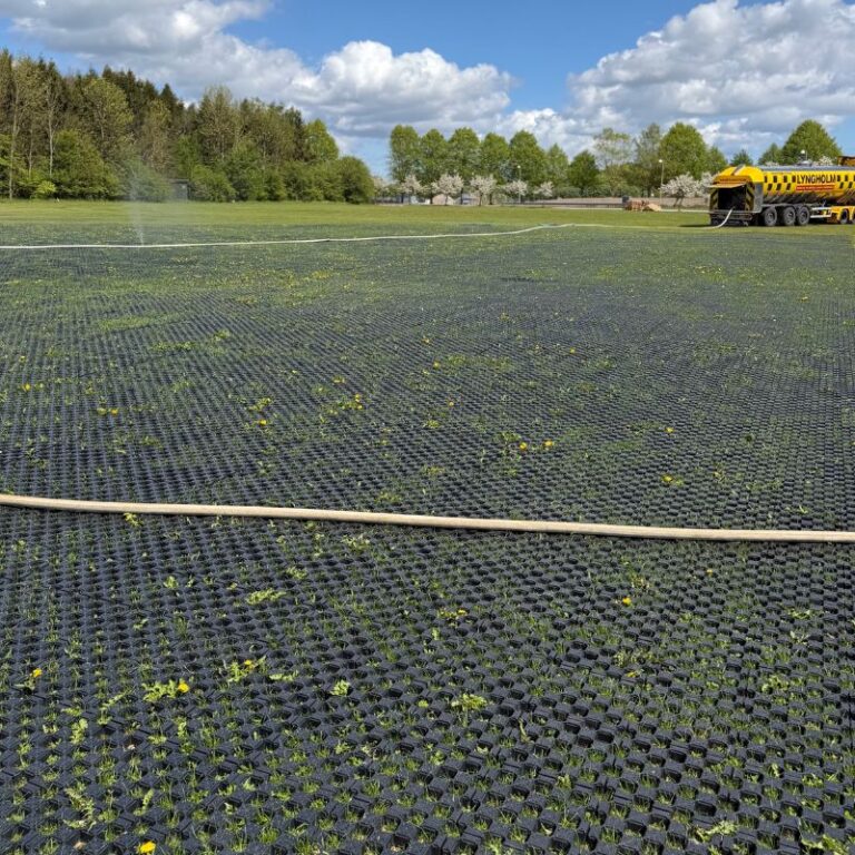 Fleksibel eventparkering ved et idrætscenter (3)